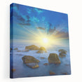 Serene Sunset Wall Art – Tranquil Nature Canvas Prints