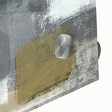 Geometric Abstract Canvas Art – Bold Minimalist Textured Design