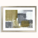 Geometric Abstract Canvas Art – Bold Minimalist Textured Design