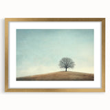 Solitary Tree on Hill - Fine Art Photography Canvas Prints