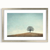Solitary Tree on Hill - Fine Art Photography Canvas Prints