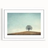 Solitary Tree on Hill - Fine Art Photography Canvas Prints