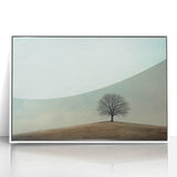 Solitary Tree on Hill - Fine Art Photography Canvas Prints