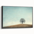 Solitary Tree on Hill - Fine Art Photography Canvas Prints