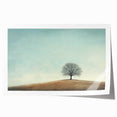 Solitary Tree on Hill - Fine Art Photography Canvas Prints