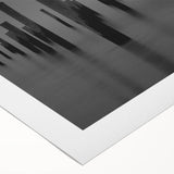 Contemporary Minimalist Nature Art – Pier Posts in Silent Water