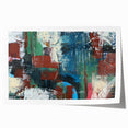 Large Abstract Wall Art – Contemporary Canvas in Blue, Green & Brown