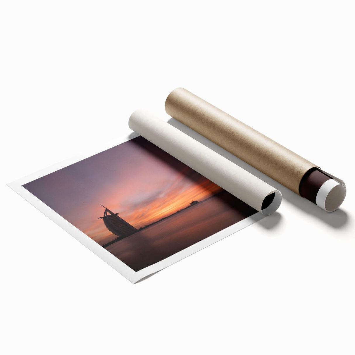 Urban Architectural Wall Art - Cityscape Sunset Photography