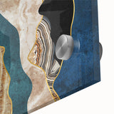 Earthen Harmony Abstracts - Modern Abstract Wall Art in Earth Tones