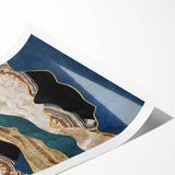 Earthen Harmony Abstracts - Modern Abstract Wall Art in Earth Tones