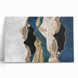 Earthen Harmony Abstracts - Modern Abstract Wall Art in Earth Tones