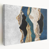 Earthen Harmony Abstracts - Modern Abstract Wall Art in Earth Tones