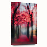 Blurred Red Forest - Fine Art Photography Limited Edition Prints