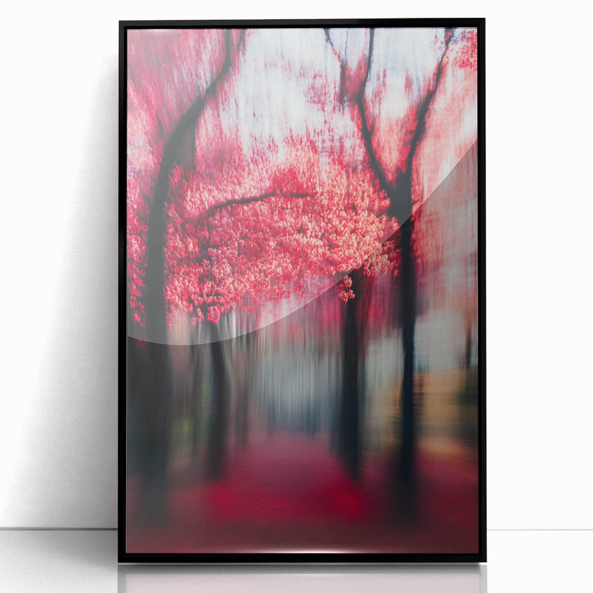 Blurred Red Forest - Fine Art Photography Limited Edition Prints
