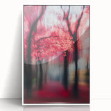 Blurred Red Forest - Fine Art Photography Limited Edition Prints