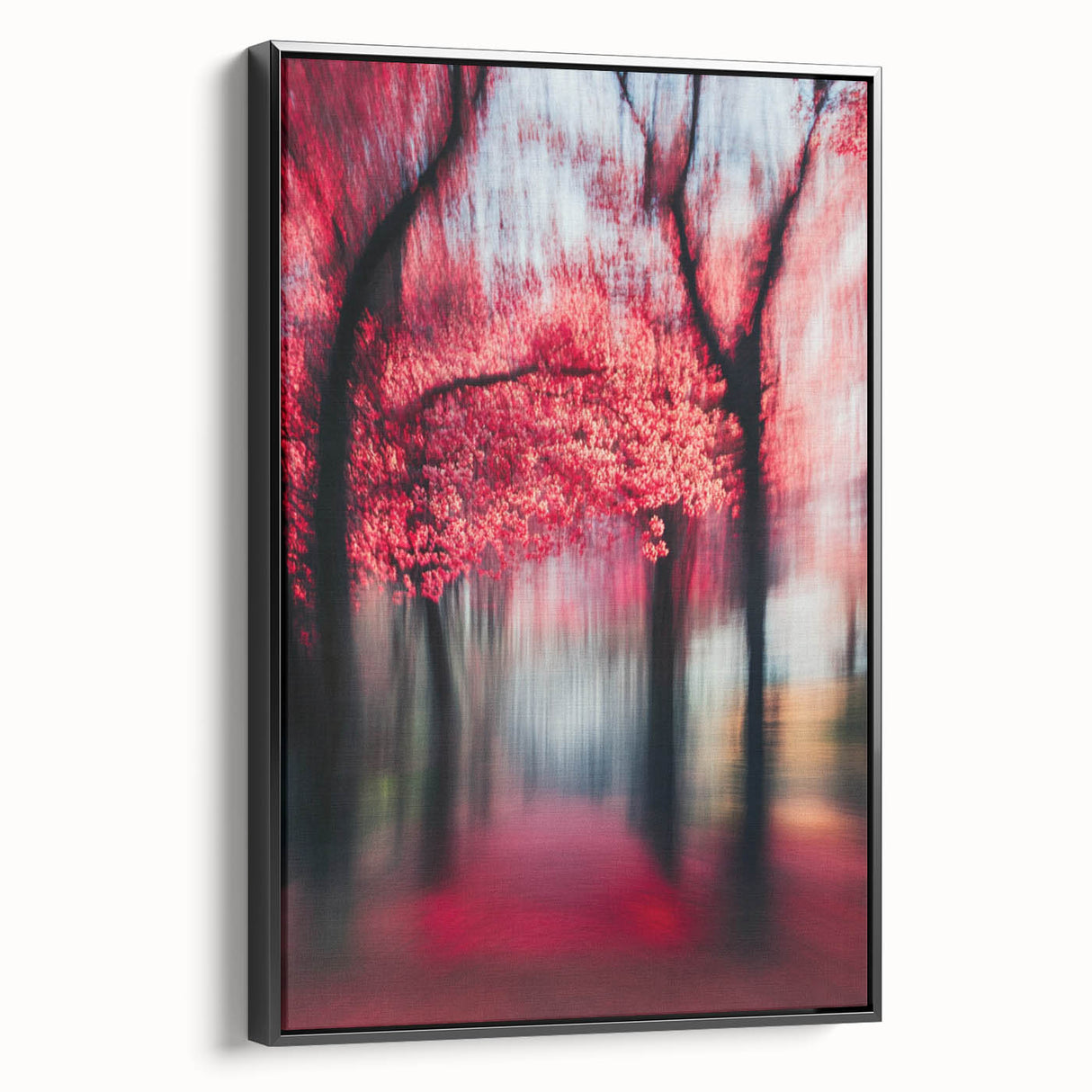 Blurred Red Forest - Fine Art Photography Limited Edition Prints