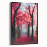 Blurred Red Forest - Fine Art Photography Limited Edition Prints