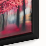 Blurred Red Forest - Fine Art Photography Limited Edition Prints