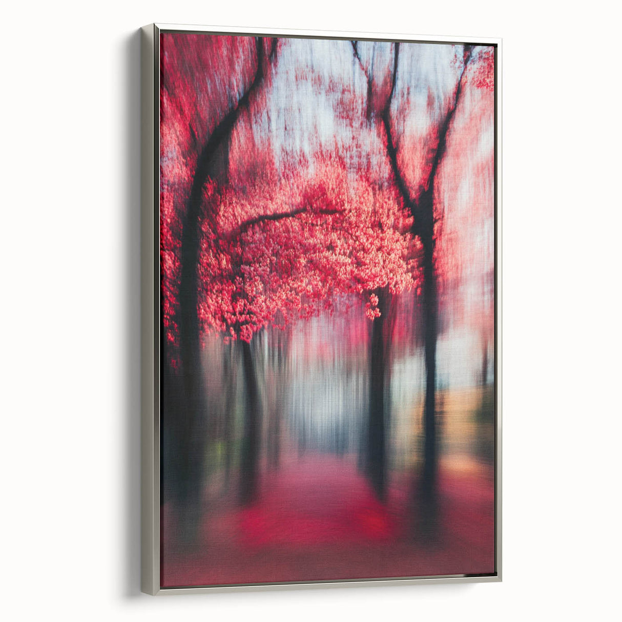 Blurred Red Forest - Fine Art Photography Limited Edition Prints