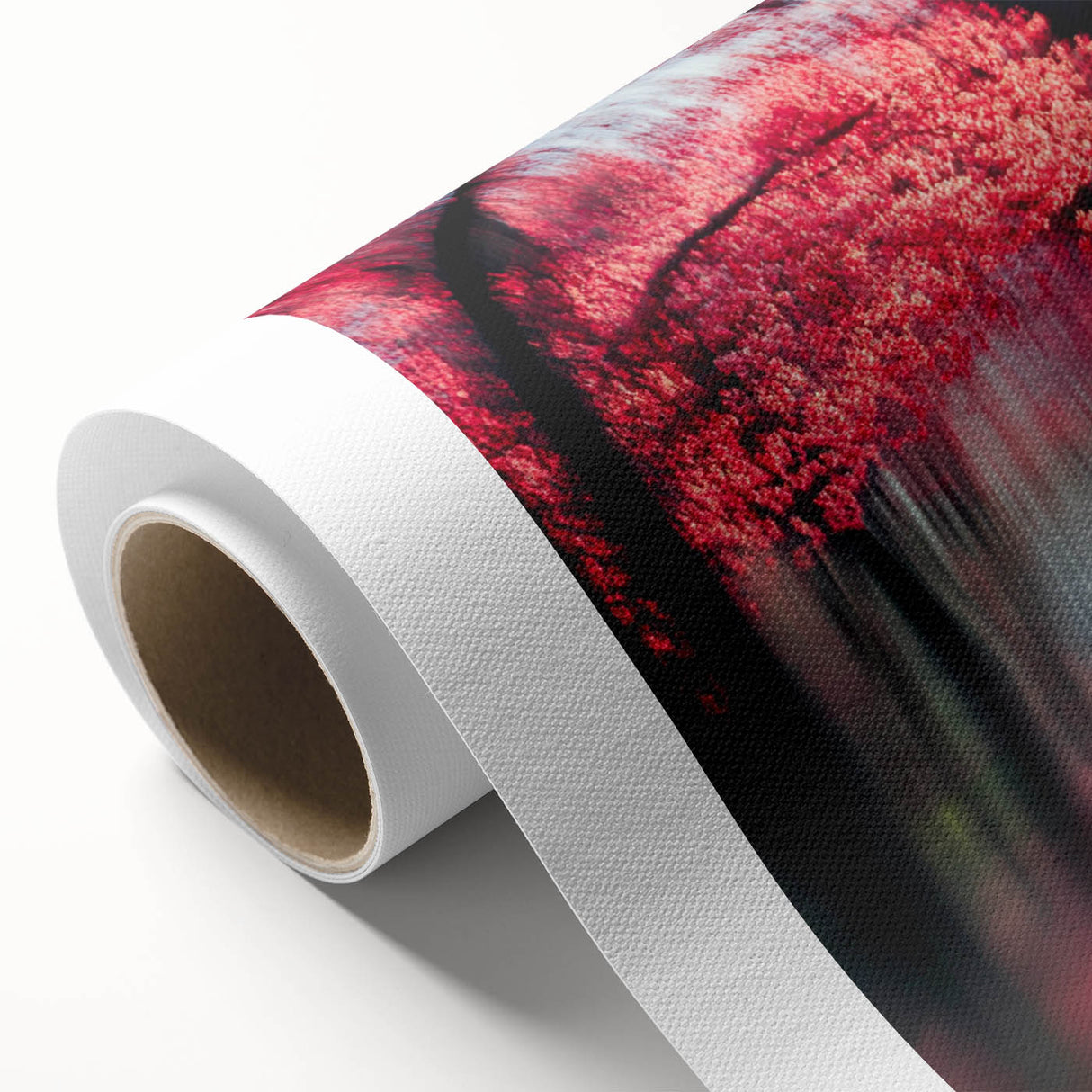 Blurred Red Forest - Fine Art Photography Limited Edition Prints