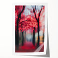 Blurred Red Forest - Fine Art Photography Limited Edition Prints