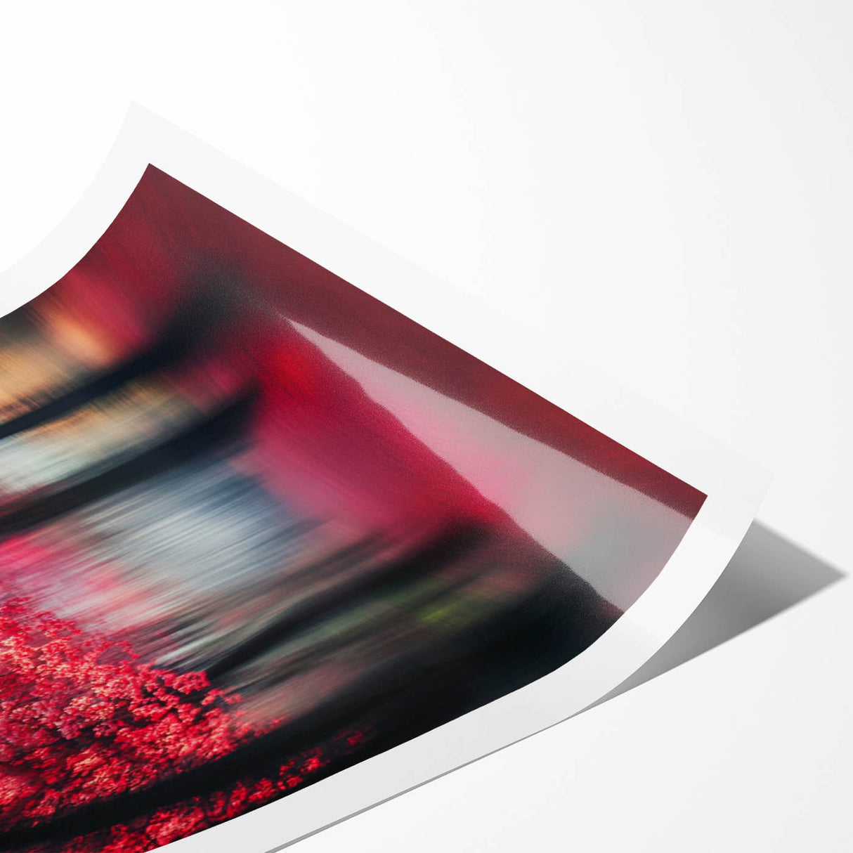 Blurred Red Forest - Fine Art Photography Limited Edition Prints