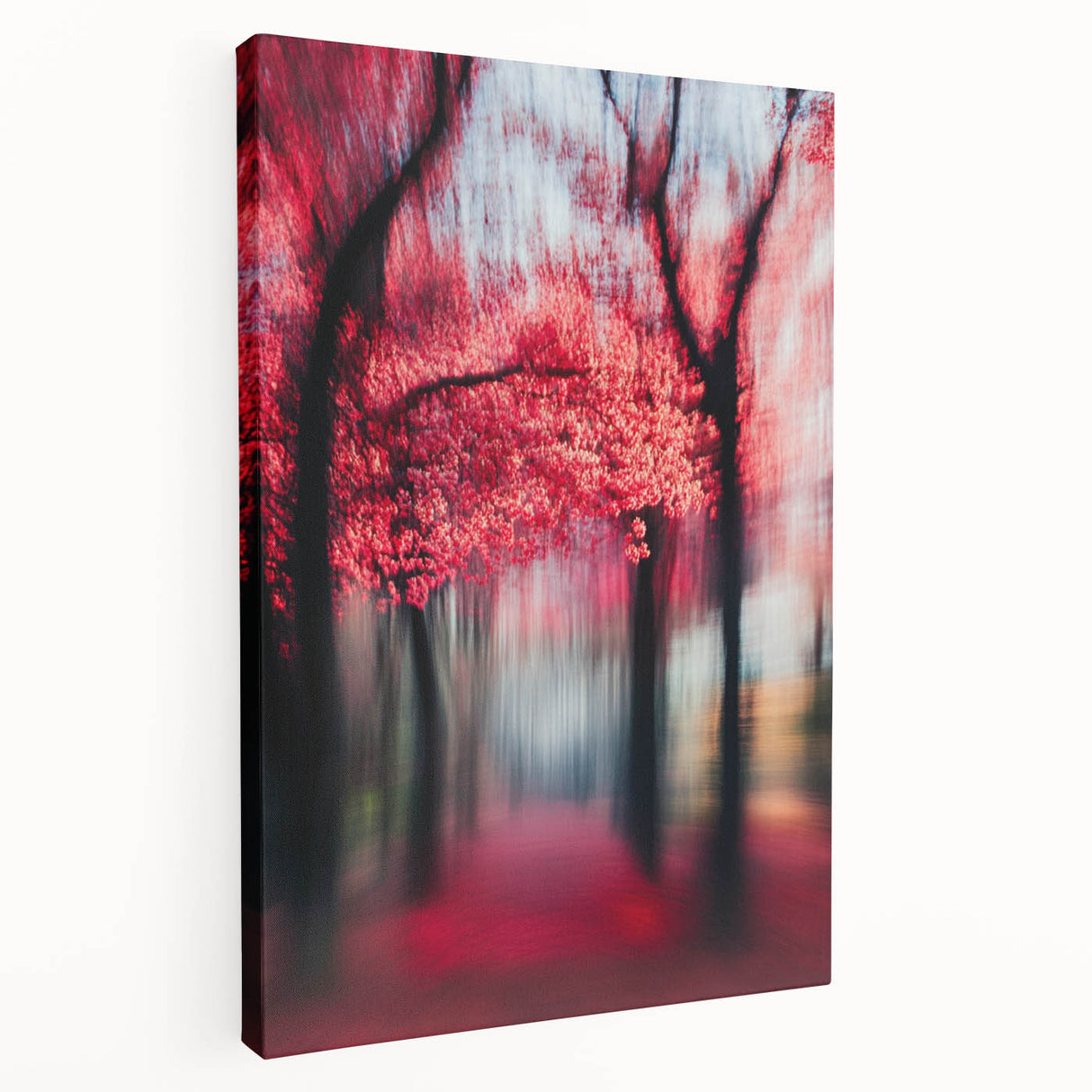 Blurred Red Forest - Fine Art Photography Limited Edition Prints