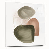 Geometric Minimalist Abstract Wall Art – Modern Nature-Inspired Print