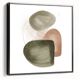 Geometric Minimalist Abstract Wall Art – Modern Nature-Inspired Print