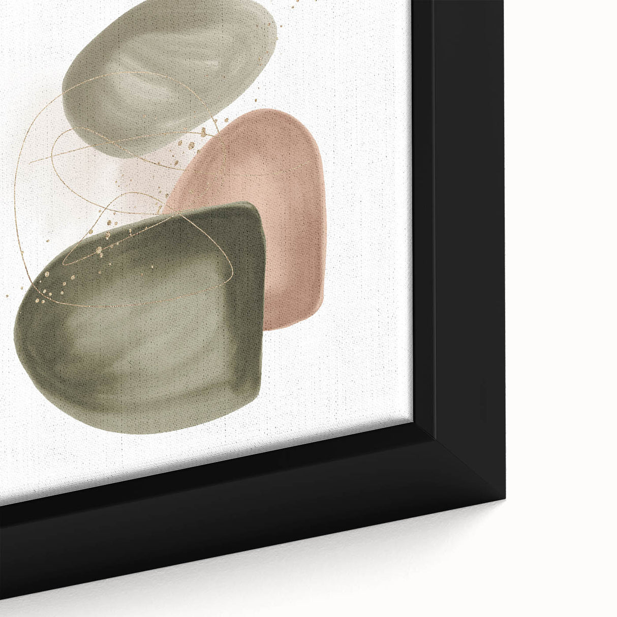 Geometric Minimalist Abstract Wall Art – Modern Nature-Inspired Print
