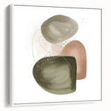 Geometric Minimalist Abstract Wall Art – Modern Nature-Inspired Print