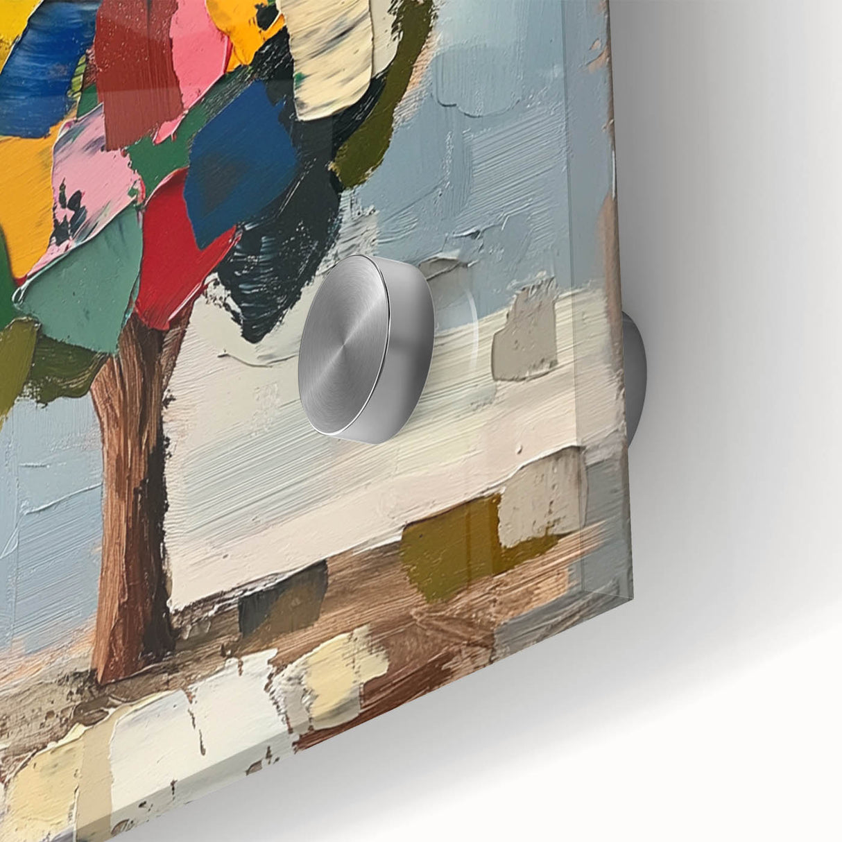 Abstract Colorful Tree – Vibrant Botanical Art Print