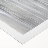 Minimalist Abstract Painting - White & Gray Modern Wall Art