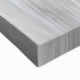 Minimalist Abstract Painting - White & Gray Modern Wall Art