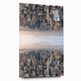 Metropolitan Photography Art - Surreal City Skyline Print