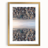 Metropolitan Photography Art - Surreal City Skyline Print