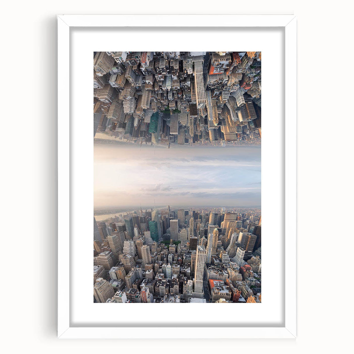 Metropolitan Photography Art - Surreal City Skyline Print