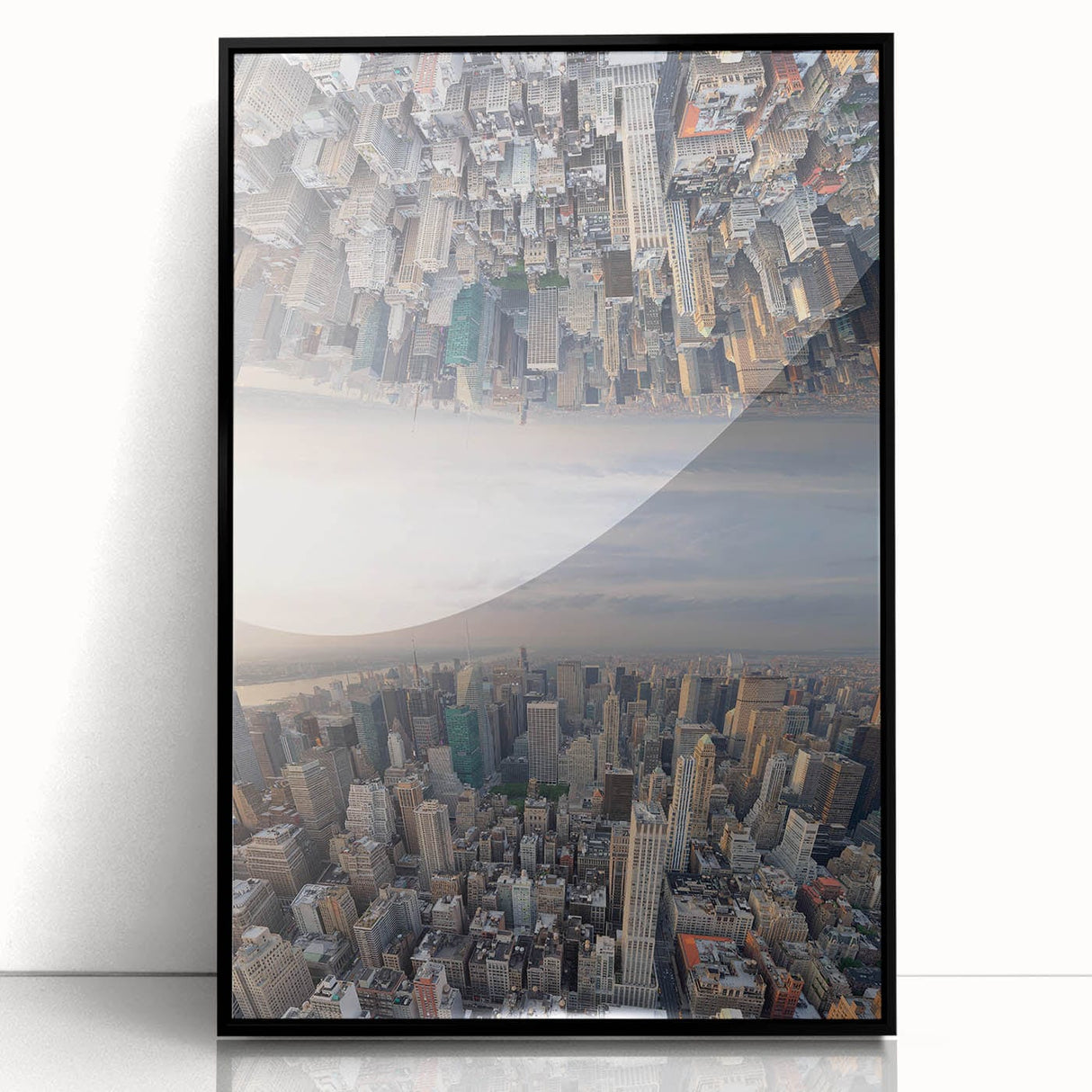 Metropolitan Photography Art - Surreal City Skyline Print