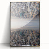 Metropolitan Photography Art - Surreal City Skyline Print