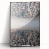 Metropolitan Photography Art - Surreal City Skyline Print