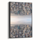 Metropolitan Photography Art - Surreal City Skyline Print