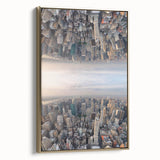 Metropolitan Photography Art - Surreal City Skyline Print
