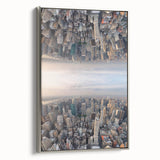 Metropolitan Photography Art - Surreal City Skyline Print