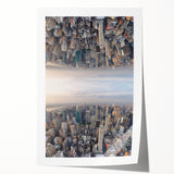 Metropolitan Photography Art - Surreal City Skyline Print