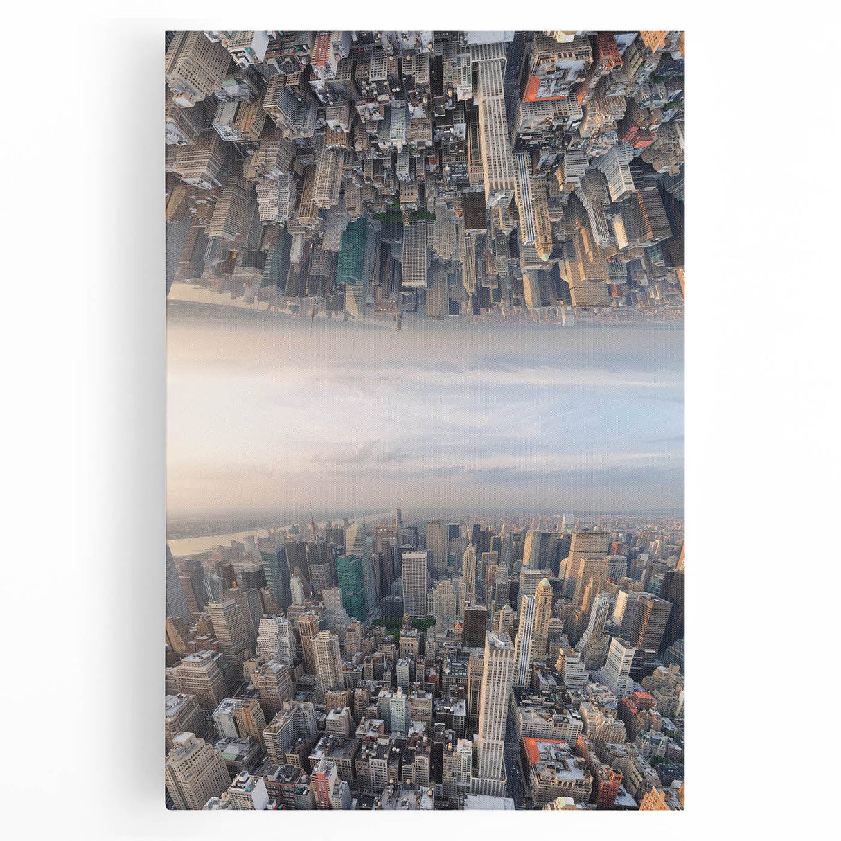 Metropolitan Photography Art - Surreal City Skyline Print