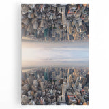 Metropolitan Photography Art - Surreal City Skyline Print