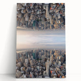Metropolitan Photography Art - Surreal City Skyline Print