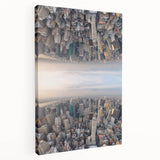 Metropolitan Photography Art - Surreal City Skyline Print