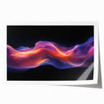 Celestial Drift – Fluid Abstract Wall Art with Fiery Motion
