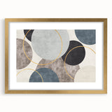 Minimalist Earthen Harmony Abstract  - Wall Art in Neutral Tones